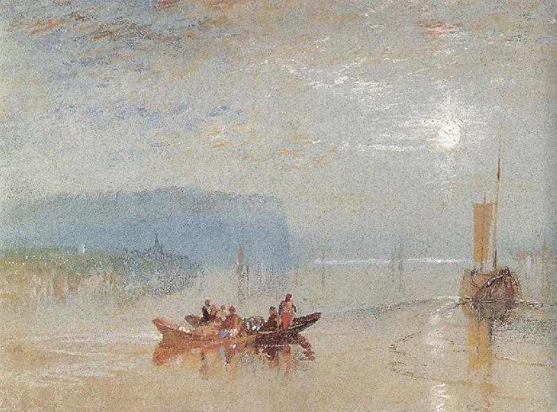 J.M.W. Turner Scene on the Loire oil painting image